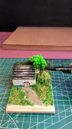 Making a Realistic Miniature Cottage Diorama | Step-by-Step DIY