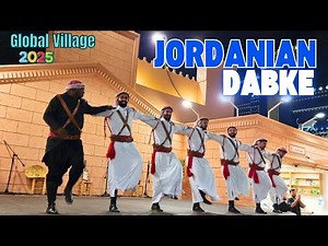 Insane Jordanian Dabke Electrifying Dubai Global Village 2025 | 🇯🇴 4k
