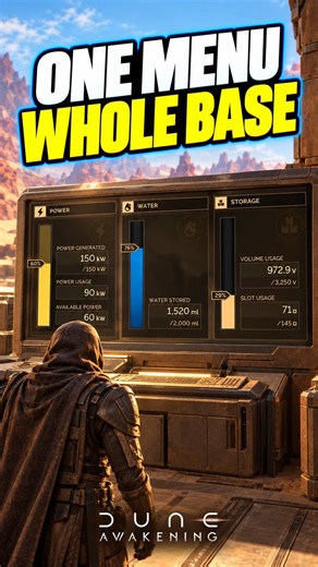 Check Your Whole Base From One Menu | Dune Awakening