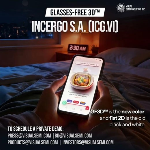 Beyond Flat Smartphones | GF3D™ Mobile Display