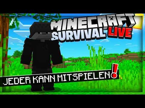 🔴Minecraft Live Deutsch 🔴| Jeder kann mitspielen | Handcam
