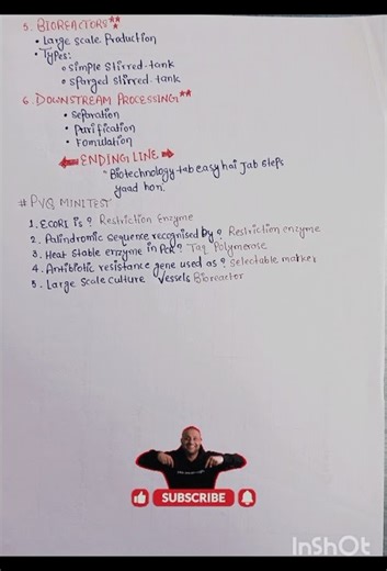 NEET Biology | Biotechnology – Principles & Processes | NCERT + PYQ | One Short 🔥🔥🔥