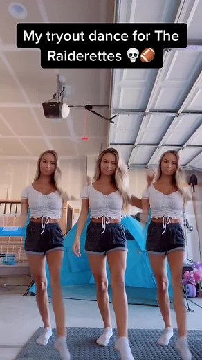 Raiderettes Cheerleader Tryout Dance | NFL Cheerleader Audition