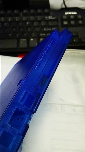 PS2 Slim Clear Ghost Case Shell Replacement egamephone