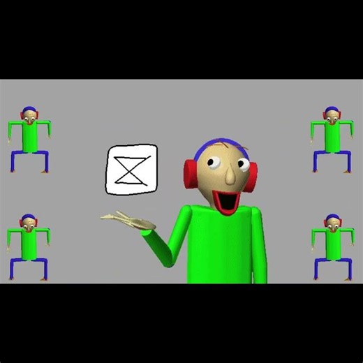 Песенка о том, как Бейсик создаёт видео #baldi #балди #baldisbasics