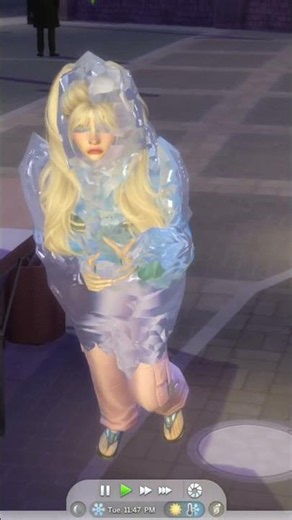 freezing to death #thesims4 #gaming #shorts