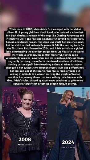 From her debut album 19 to global superstardom, Adele 😍
