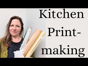 Hand Printing with Found Textures at Home