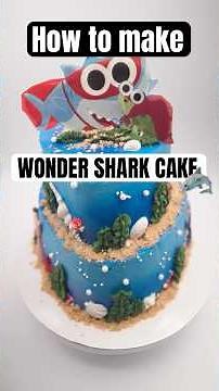 Watch Me Make This Amazing Ocean Cake!