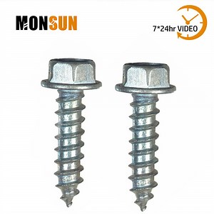 [Hot Item] Indented Hex Washer Head Self Tapping Drilling Sheet Metal Screw