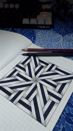 Your Brain Can’t Decide What This Pattern Is 🤯