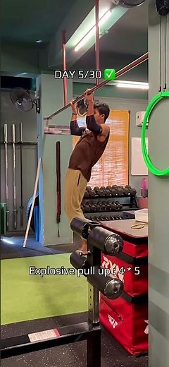 30 Day Muscle Up Challenge | Day 5 Core + Explosive