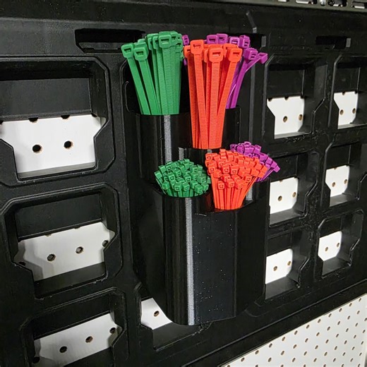 Milwaukee Packout Wall Zip Tie Holder 3D Printed Cable Tie Organizer Storage Rack - Etsy