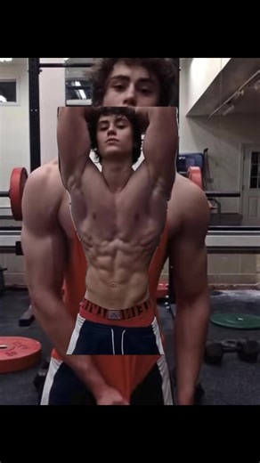 David Laid at 16 #davidlaid #16yo #gym #gymtransformations #2015