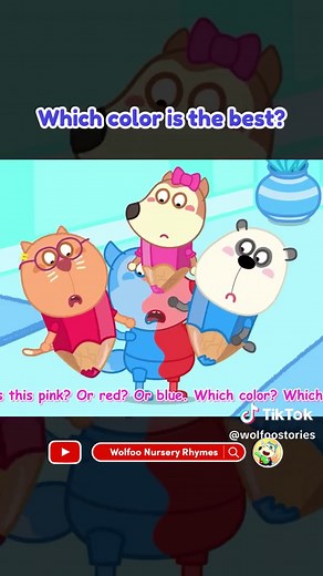 Red, Blue, or Pink: Which Color is the Best? | Kids Cartoon Video