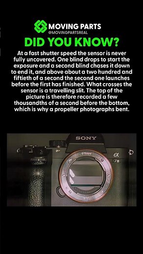 THIS IS WHY A CAMERA NEVER OPENS ALL THE WAY