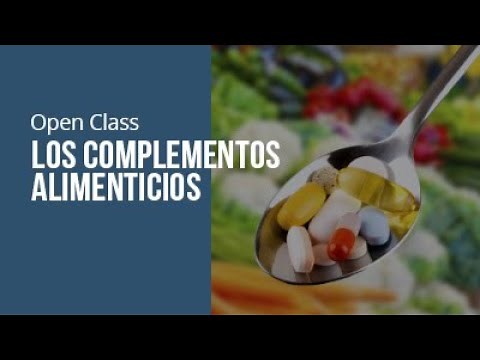 Los complementos alimenticios