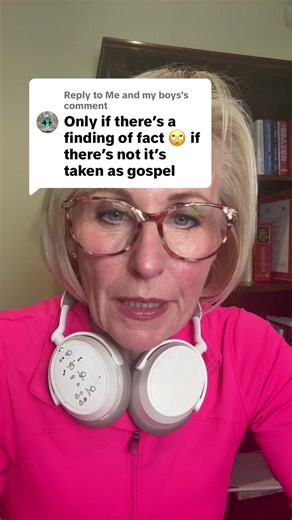 Replying to @Me and my boys explaining that the court will not take allegations as “gospel” if there has not been a finding of factoring or admissions made by the abuser. It is important for survivors to share details of abuse with the court so that they can be determined. ##FindingOfFactHearing##DomesticAbuse##CCB##FYP##DARVO