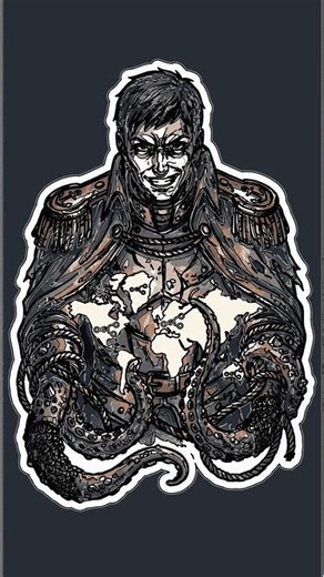 Easy Evil Captain Drawing for Beginners