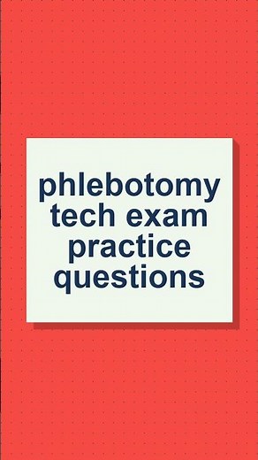 NHA Phlebotomy Exam Practice Questions (Ultimate Study Guide) #phlebotomyexam #orderofdraw