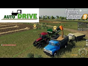 Автодрайв: работа прицепа-перегрузчика