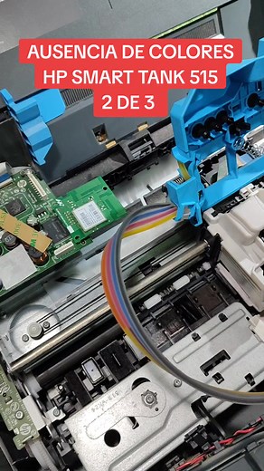 Mantenimiento Preventivo de Impresora HP Smart Tank 515