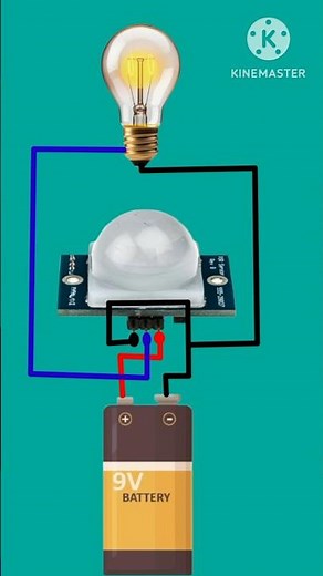 Motion Sensing Light Circuit |PIR SensorDIY #motionsensor