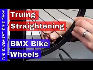 Truing BMX Wheels- Straightening- Step by Step