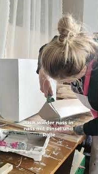 Alte Regale so schön neu - einfach erklärt - Streichen mit MissPompadour #diyprojects #heimwerken