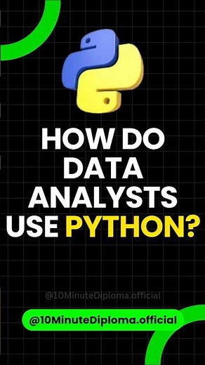 How Data Analysts SLAY with Python! 🐍📈 #DataHacks
