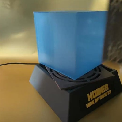 Bobiverse-inspired Replicant Cube LED Lamp: Personalized Sci-fi Decor - Etsy