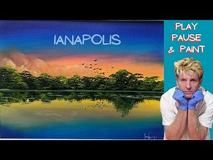 Acrylic Art Lesson, #581 You Can Do it