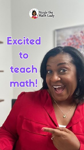 Nicole the Math Lady on Instagram: "When the educator is excited, the kids get excited!Math won’t be the favorite subject of every parent, and that’s ok. But our children can sense the attitude we bring to each task, so learning math alongside someone who is ENTHUSIASTIC to teach it, can make all the difference in your homeschool ❤️ #saxonmath #homeschoolmath #homeschooling"