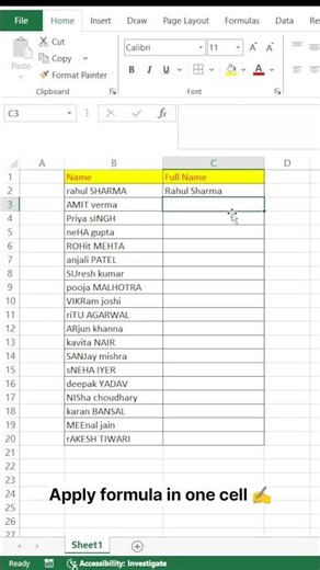 Understanding the PROPER Function in Excel ✨