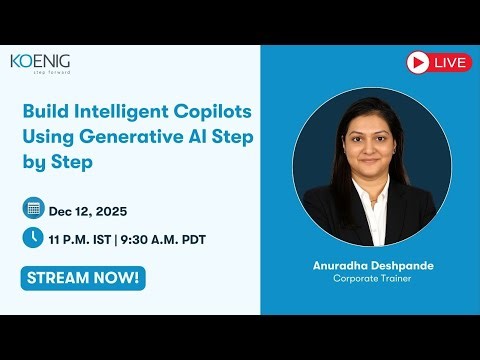 Build Intelligent Copilots Using Generative AI Step by Step