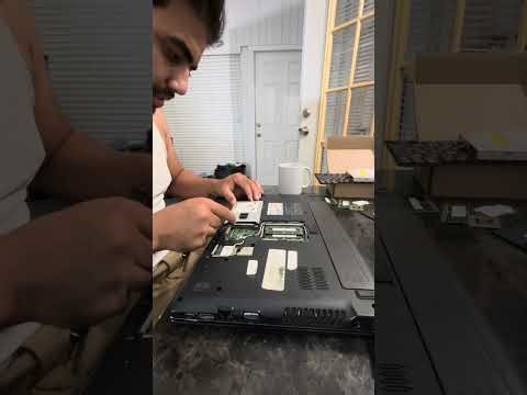 How to install a hard drive on dell Inspiron 1564