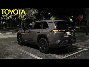 2026 Toyota Rav4 Woodland Night Review - It’s ELITE in the dark
