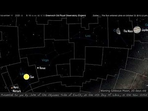 November 11, 2025. The 11th of Libra. From (UTC+ 00:00)