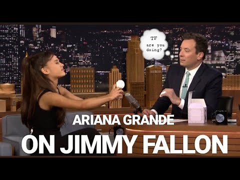Ariana Grande Funny moments on Jimmy Fallon (part 1)