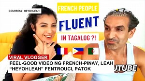 431K views · 8.2K reactions | Hit sa mga netizens ang feel-good videos ni Leah "Heyohleah" Fentrouci kasama ang ama na matatas magsalita ng Tagalog. #TFCNews | ABS-CBN News | Facebook