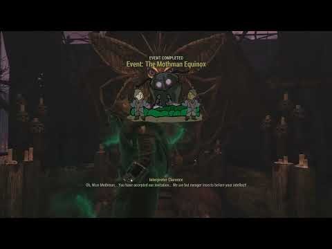 Fallout 76: Summoning The Wise Mothman! (Mothman Equinox Event)
