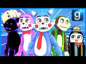 Gmod FNaF | Brand New FNaC Ragdolls and FNaF Movie Map!