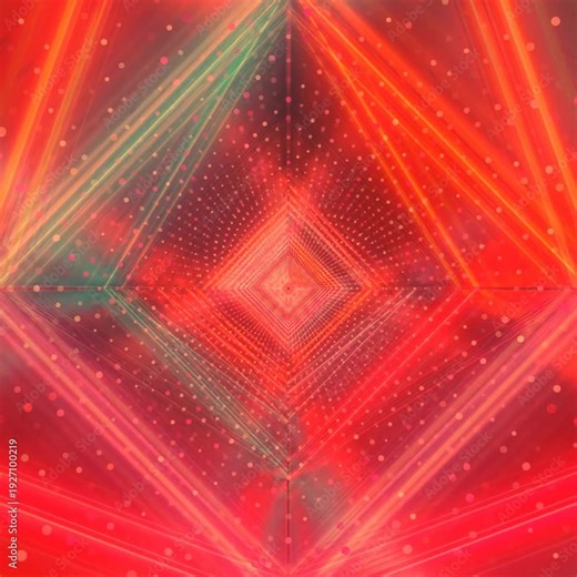 Neon tunnel screensaver creates a vibrant digital loop for visual enjoyment in a rhythmic display of colors and patterns