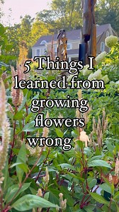 Gardening is a journey, and I’ve had my fair share of missteps along the way. Here are five important lessons I learned from growing flowers wrong. 🌻Proper plant placement is crucial. Early on, I thought I could plant drought loving flowers anywhere in my garden, but quickly learned that placement really does matter. Flowers that needed drier soil struggled in spots with poor drainage (lavender I’m looking at you!) & moisture loving plants wilted when planted in hot, dry conditions. Now, I pay 