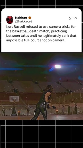 He Made This Impossible Shot For REAL 🤯🏀 #escapefromla #kurtrussell #shorts