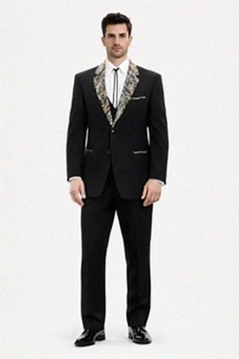 Single Breasted Camouflage Tuxedo - Camo Wedding Suit