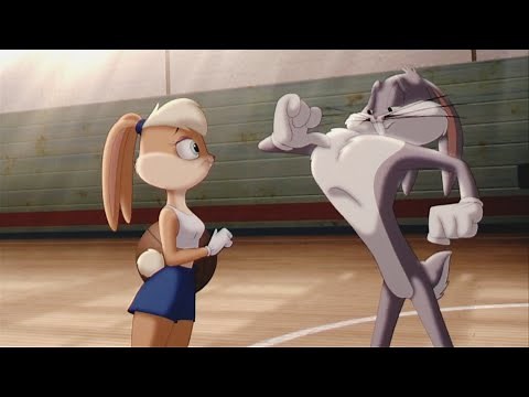 Space Jam - Bugs Bunny Meets Lola Bunny Scene
