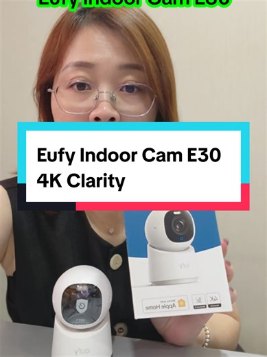 Eufy Indoor Cam E30: 4K Clarity from Every Angle