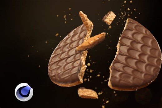 C4D 教程 如何制作动画 “CGI 食物”