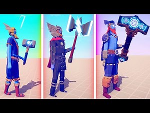 EVOLUTION OF THOR - Totally Accurate Battle Simulator TABS